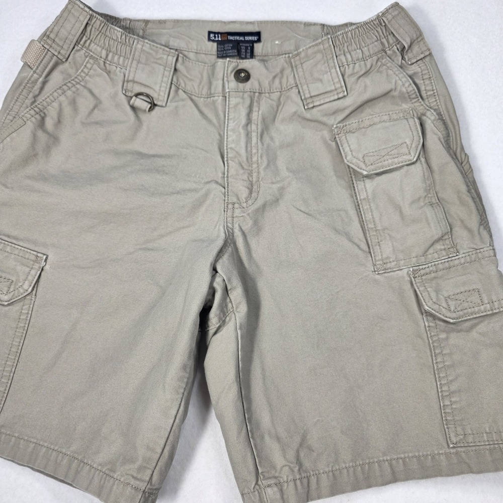 5.11 Tactical Women Ripstop Cargo Shorts Size US 6 UK 10 Beige M254 -20‎ - Picture 2 of 9